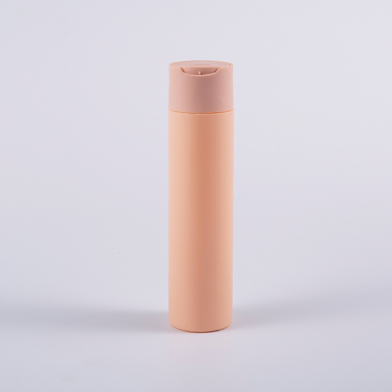 Meerdere kleuren Soft Touch ronde vorm 250 ml reinigingsfles met schijfdop Meerdere kleuren Soft Touch ronde vorm 250 ml reinigingsfles met schijfdop