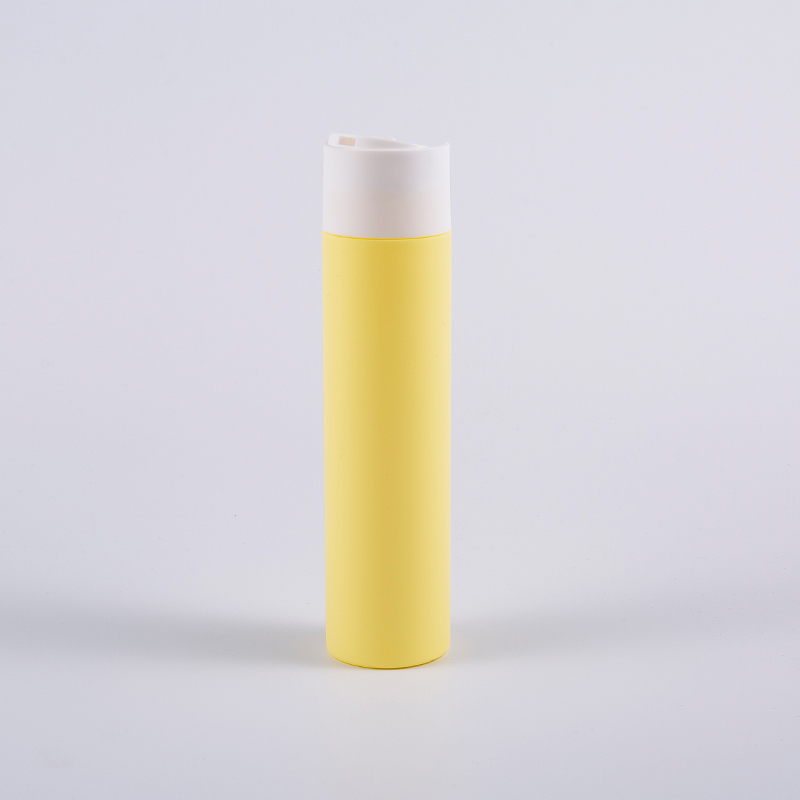 Meerdere kleuren Soft Touch ronde vorm 250 ml reinigingsfles met schijfdop Meerdere kleuren Soft Touch ronde vorm 250 ml reinigingsfles met schijfdop