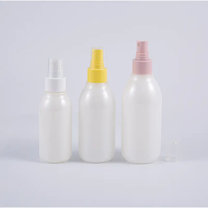 100 ml 160 ml 200 ml meerlaagse doorschijnende matte airless fles met pompdispenser
