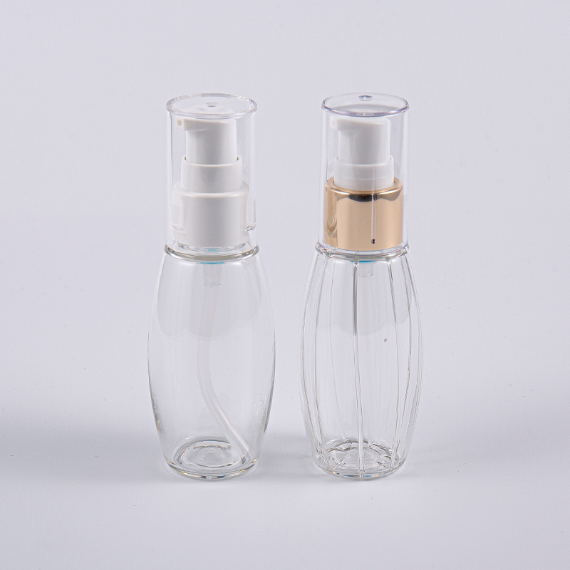 Reizen Gebruik 50 ml PETG-bolvormige fles met pomp Reizen Gebruik 50 ml PETG-bolvormige fles met pomp
