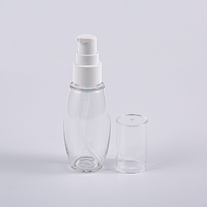 Reizen Gebruik 50 ml PETG-bolvormige fles met pomp Reizen Gebruik 50 ml PETG-bolvormige fles met pomp