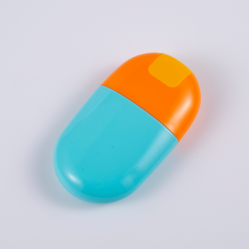 Effen blauwe kleur 30 ml 50 ml EVOH meerlaagse zonnebrandcrèmefles met schroefdop