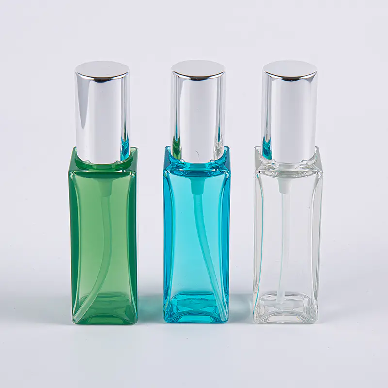 Reizen Gebruik gezichtsbevochtigers 30 ml PETG vierkante lotionfles 
