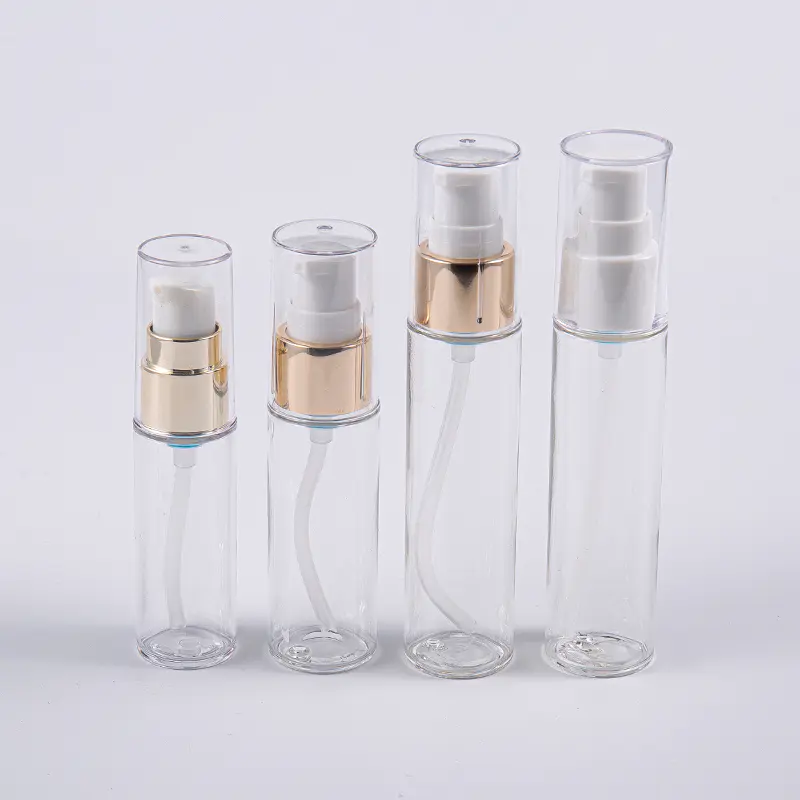 Reizen Gebruik 20 ml 30 ml 40 ml slanke PETG-lotionfles met pomp