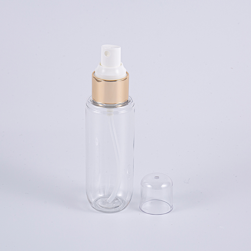 Milieuvriendelijke verpakking 75 ml transparante PE-serums, toners of reinigingsflessen