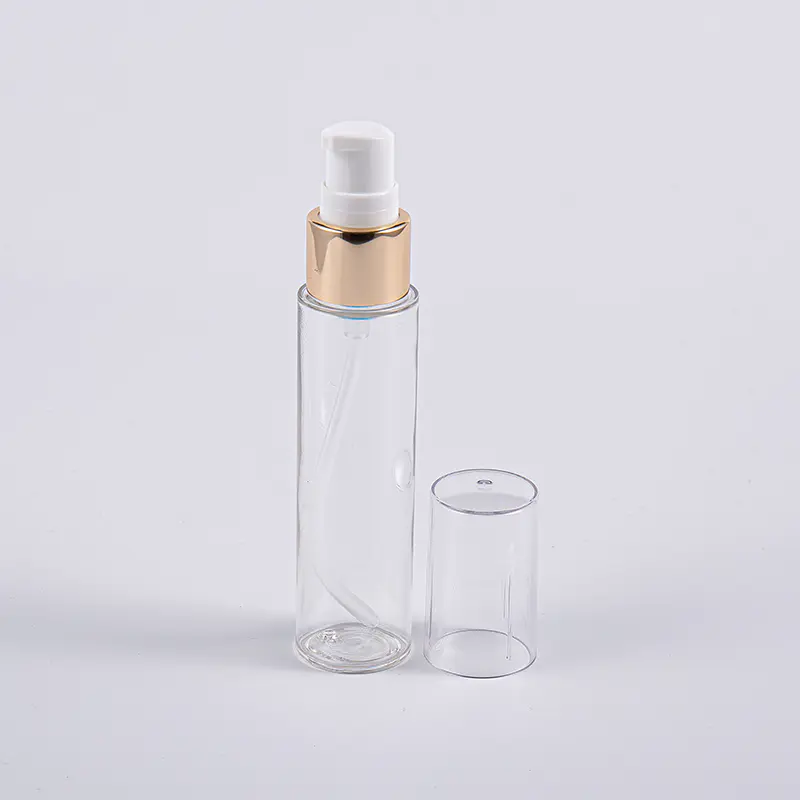 Reizen Gebruik 20 ml 30 ml 40 ml slanke PETG-lotionfles met pomp