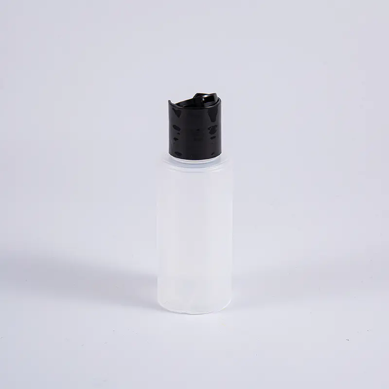 Frost 75ml polyethyleen ronde fles met flip-dop