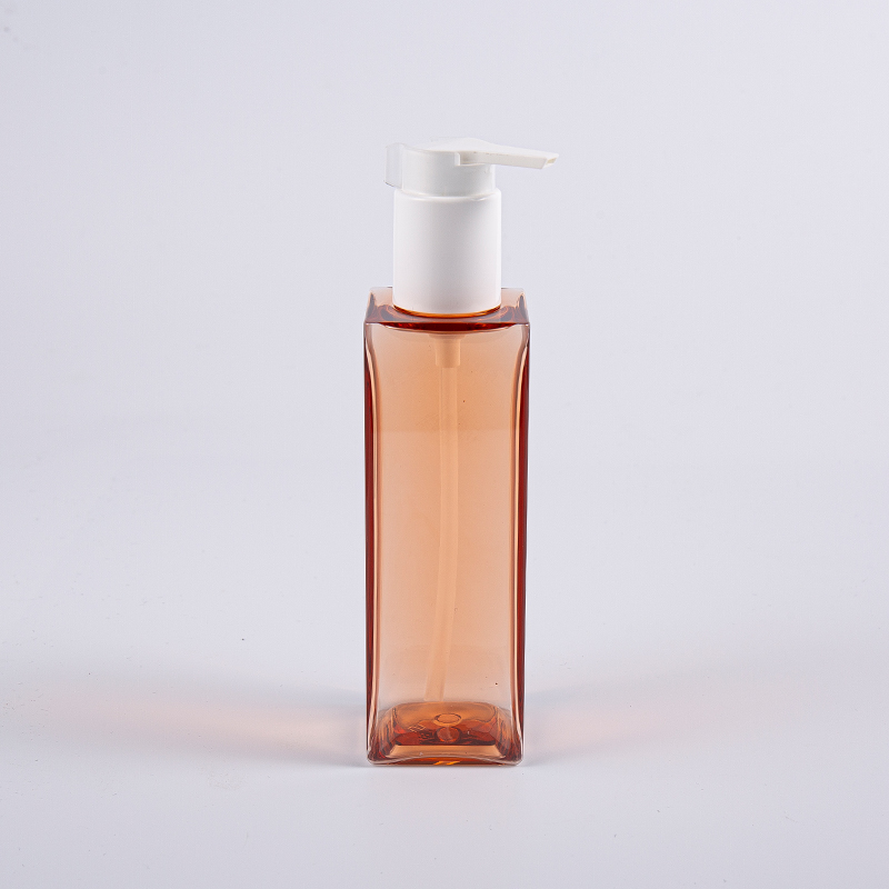 Persoonlijke verzorging 150 ml vierkante PETG-lotionpompfles Persoonlijke verzorging 150 ml vierkante PETG-lotionpompfles
