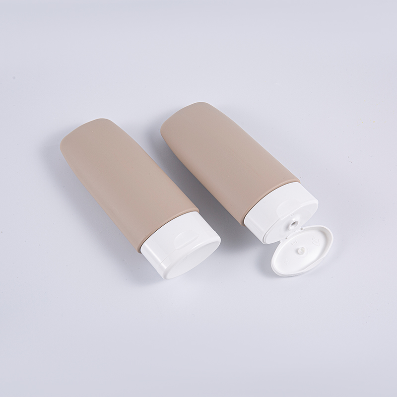 120 ml PE omgekeerde zonnebrandcrèmefles, lekvrij en reisvriendelijk