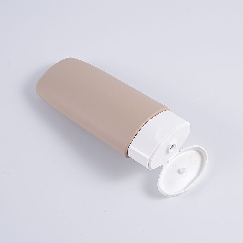 120 ml PE omgekeerde zonnebrandcrèmefles, lekvrij en reisvriendelijk