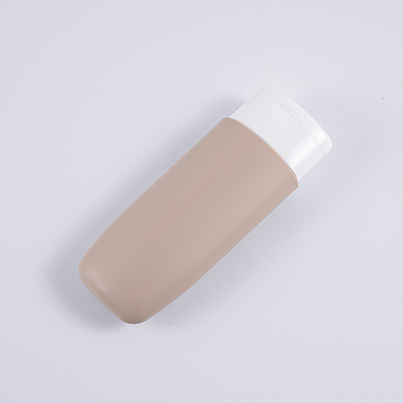 120 ml PE omgekeerde zonnebrandcrèmefles, lekvrij en reisvriendelijk
