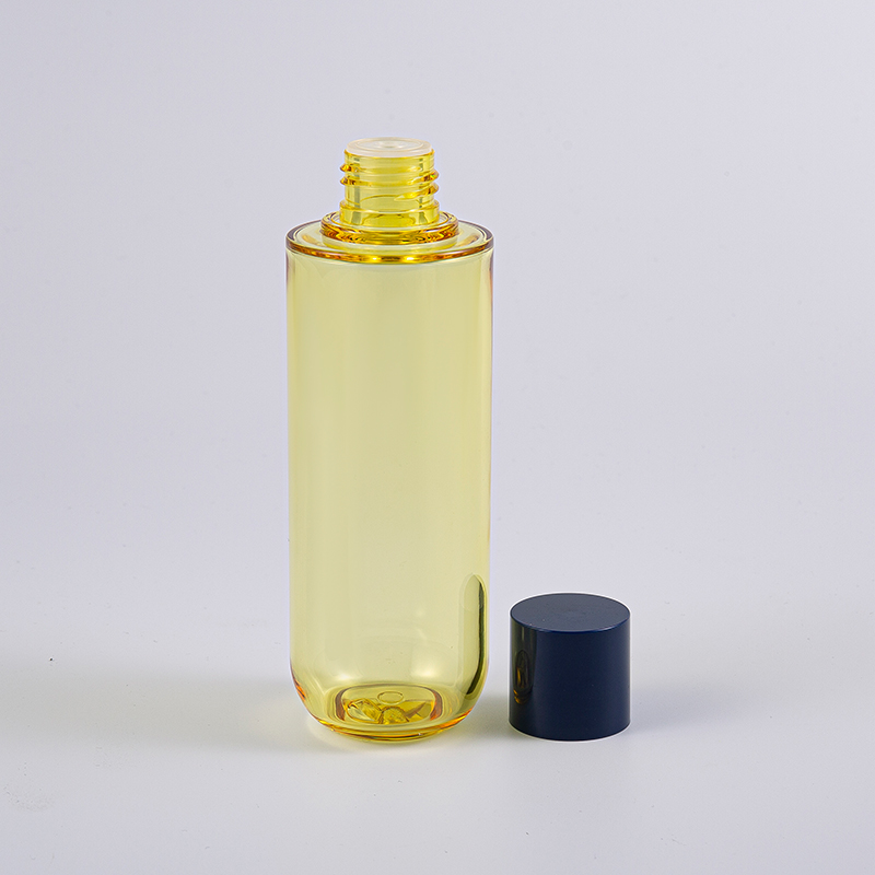 Ronde lotionfles van 180 ml van hoge kwaliteit met ronde schroefdop en kleine inzetstukken Ronde lotionfles van 180 ml van hoge kwaliteit met ronde schroefdop en kleine inzetstukken