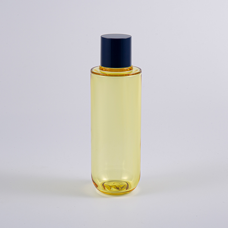 Ronde lotionfles van 180 ml van hoge kwaliteit met ronde schroefdop en kleine inzetstukken
