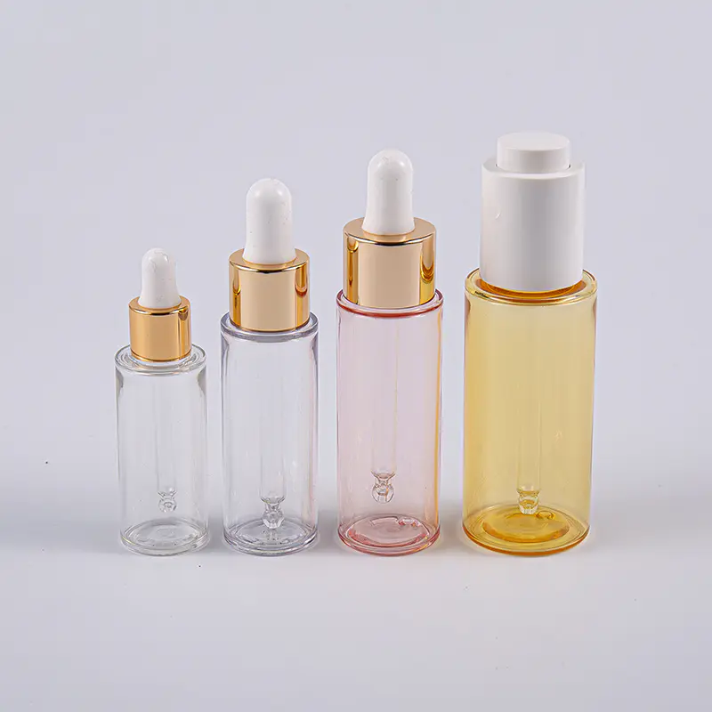 Gebruik op reis 10 ml 20 ml 30 ml 50 ml slanke PETG-lotionfles met pomp