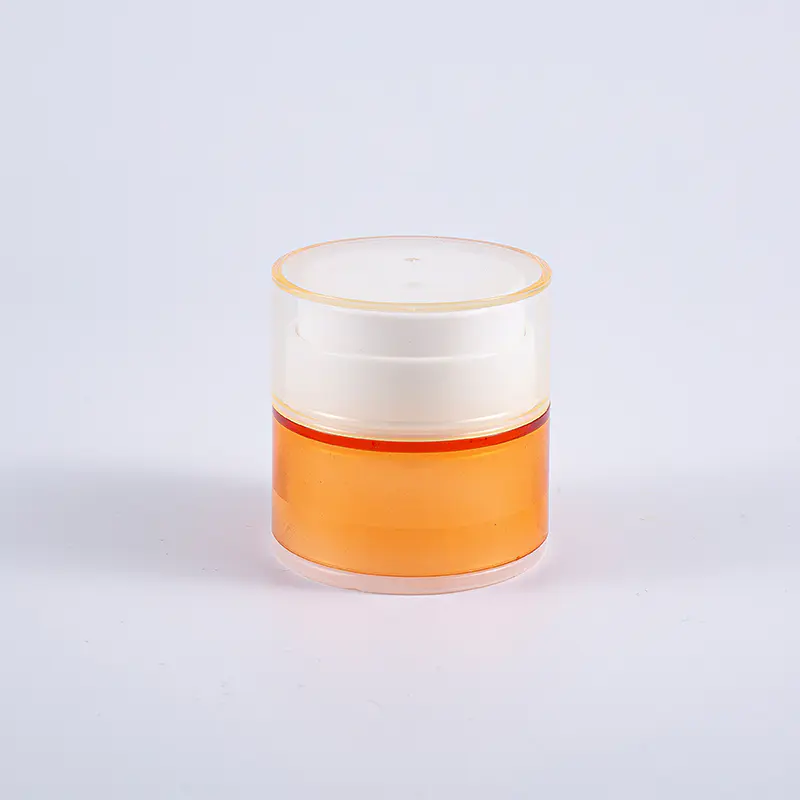 Hoogwaardige vacuümzalfpotje met binnenventiel van 30 ml