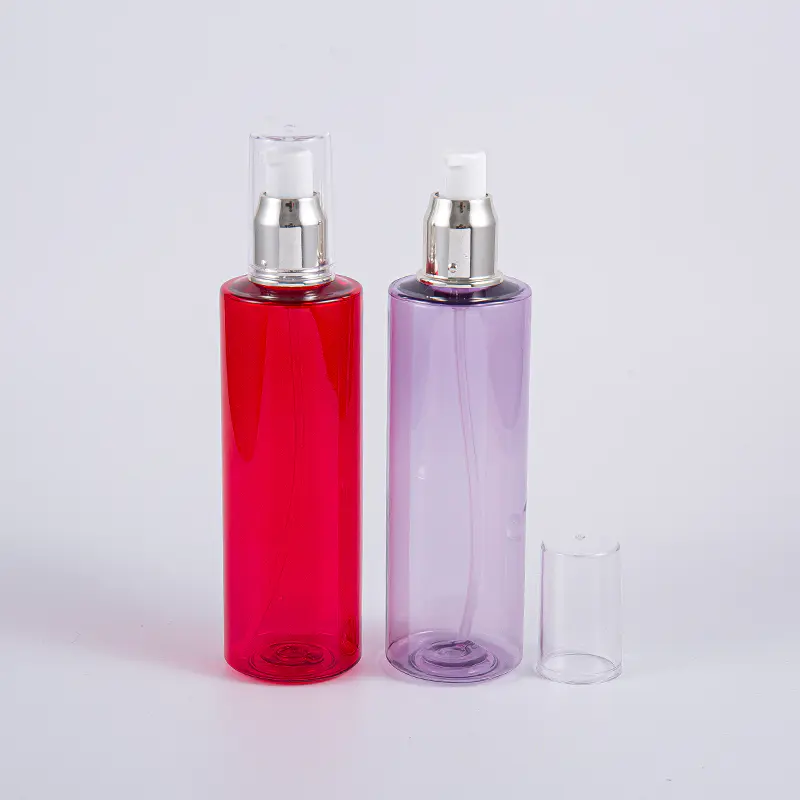 Ronde PET-gezichtstonerflessen van 200 ml